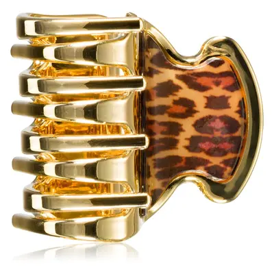 Janeke Hair-Clip Leopard Haarklammer 9,5x3,5 cm