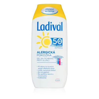 Ladival Allergic schützende Gel-Creme zum Bräunen gegen Sonnenallergie SPF 50+