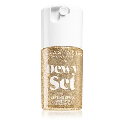 Anastasia Beverly Hills Dewy Set Setting Spray Mini aufhellender Nebel für das Gesicht mit Duft 