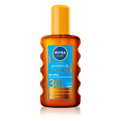 Nivea Sun Protect & Bronze Trockenöl zum bräunen SPF