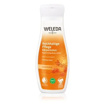 Weleda BIO Sea buckthorn syrup Rakytník energiespendende Bodylotion