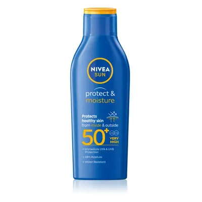 Nivea Sun Protect & Moisture hydratisierende Sonnenmilch SPF 50+