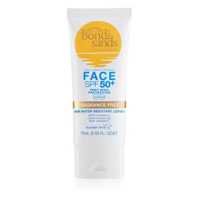 Bondi Sands SPF 50+ Face Fragrance Free parfümfreie Sonnencreme für das Gesicht SPF 50+