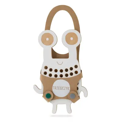 Milin Big Wooden Lacing Toy Crab Goggly Activity Spielzeug cm x cm x 0,7 cm
