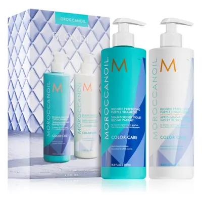 Moroccanoil Color Care Set für blondes und meliertes Haar