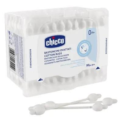 Chicco Hygiene Wattestäbchen für Kinder ab der Geburt 0m+