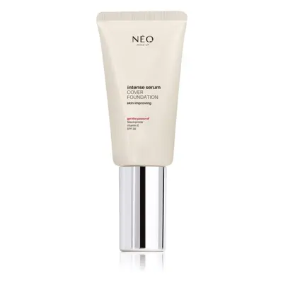 NEO MAKE UP Intense Serum Cover Foundation Make up für einen natürlichen Look SPF Farbton Porcel