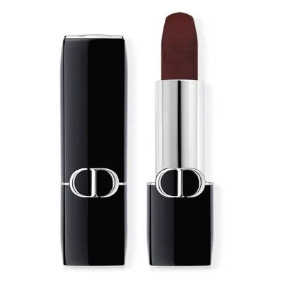 DIOR Rouge Dior Balm feuchtigkeitsspendendes Lippenbalsam nachfüllbar Farbton Diormidnight