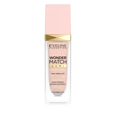 Eveline Cosmetics Wonder Match Lumi feuchtigkeitsspendendes Make up mit glättender Wirkung SPF F