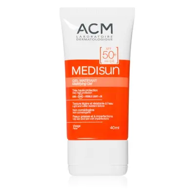 ACM Medisun schützende, mattierende Gesichtscreme SPF 50+