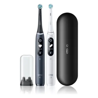 Oral B iO7 elektrische Zahnbürste + Etui DUO Black & White