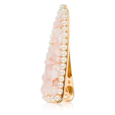 Crystallove Rose Quartz Hair Clip Haarspange