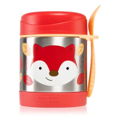 Skip Hop Zoo Fox Thermosflasche mit Löffelchen 12m+