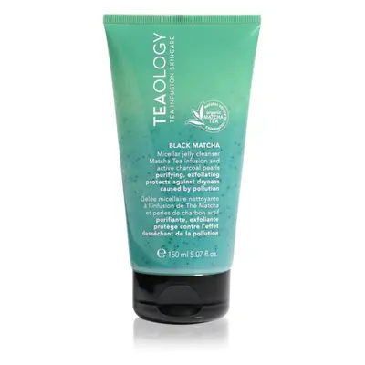 Teaology Cleansing Black Matcha Micellar Jelly Cleanser mizellen Reinigungsemulsion mit Peelinge