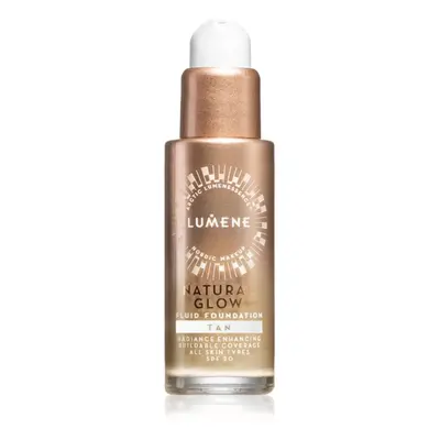 Lumene Natural Glow aufhellendes Make up für einen natürlichen Look SPF Farbton Tan