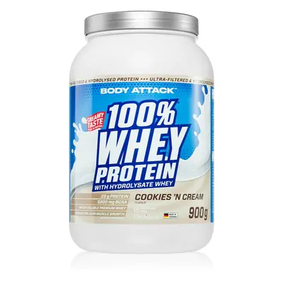 Body Attack 100% Whey-Protein Molkenprotein Geschmack Natural