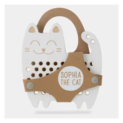 Milin Big Wooden Lacing Toy Cat Sophia Activity Spielzeug cm x cm x 0,7 cm