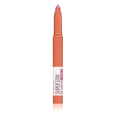 MAYBELLINE NEW YORK SuperStay Ink Crayon Birthday Edition dünner Lippenstift mit Glitzerteilchen