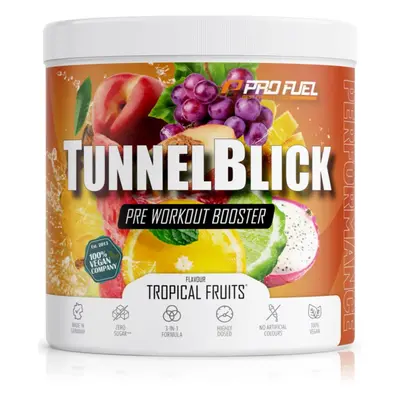 ProFuel Tunnelblick Pre Workout Booster Förderung der sportlichen Leistung Geschmack Tropical Fr