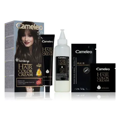 Delia Cosmetics Cameleo Omega Permanent-Haarfarbe Farbton 4.0 Medium Brown