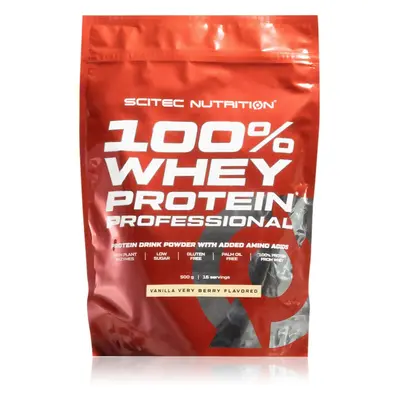 Scitec Nutrition 100% Whey Protein Professional Molkenprotein mit Verdauungsenzymen Geschmack Va