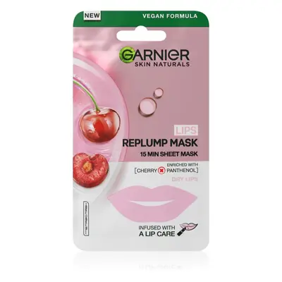 Garnier Skin Naturals Lips Replump Mask auffüllende Maske für Lippen