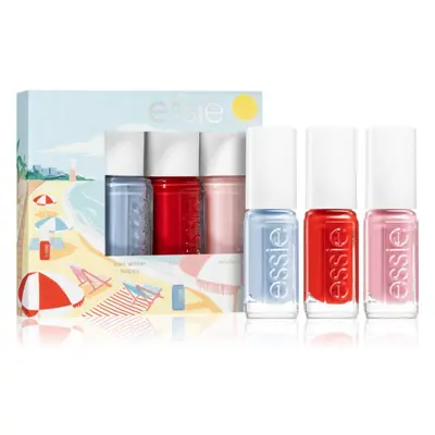 essie mini triopack summer Set mit Nagellacken see side dinner(II.)