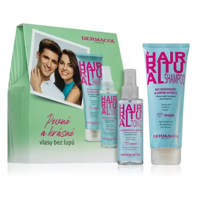 Dermacol Hair Ritual Geschenkset für die Stimulierung des Haarwachstums Unisex