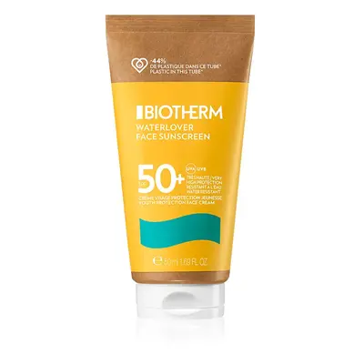 Biotherm Waterlover Face Sunscreen schützende Gesichtscreme für intolerante Haut gegen Altersers