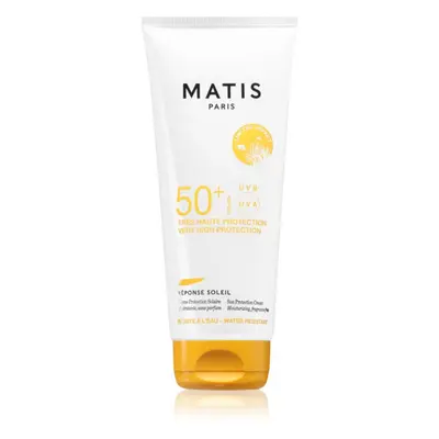 MATIS Paris Réponse Soleil Sun Protection Cream Sonnencreme fürs Gesicht SPF 50+