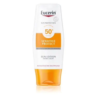 Eucerin Sun Sensitive Protect extra leichte Bräunungslotion SPF 50+