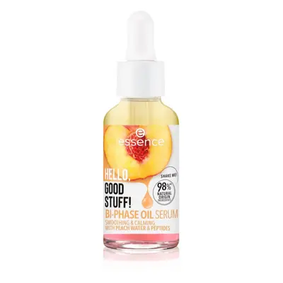 Essence Hello, Good Stuff! Peach Water & Peptides Zwei-Phasen Serum