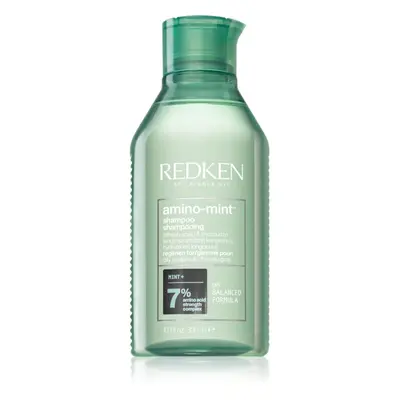 Redken Amino Mint sanftes Reinigungsshampoo für schnell fettiges Haar