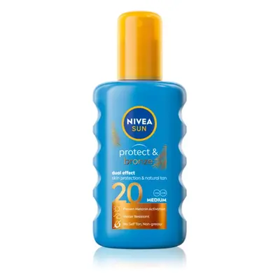 NIVEA SUN Protect & Bronze intensives Bräunungsspray SPF