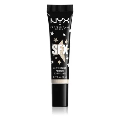 NYX Professional Makeup Halloween Glitter Paint Glitter für Körper und Gesicht Farbton Broomstic