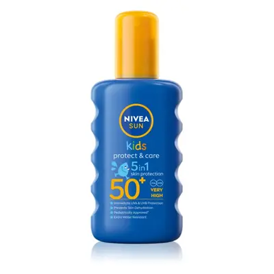 Nivea Sun Kids buntes Bräunungsspray für Kinder SPF 50+