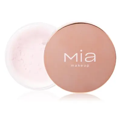 Mia Cosmetics Loose Powder Mineralisches Pulver-Make-up für mattes Aussehen Farbton Pink