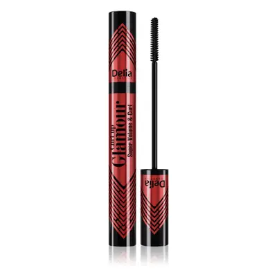 Delia Cosmetics Glamour Mascara für längere, geschwungenere und vollere Wimpern Farbton Black