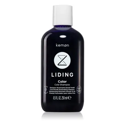 Kemon Liding Color Cold Shampoo Shampoo zum Neutralisieren von Gelbstich