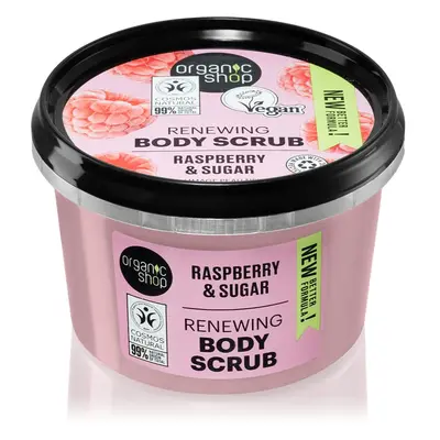 Organic Shop Raspberry & Sugar sanftes Bodypeeling