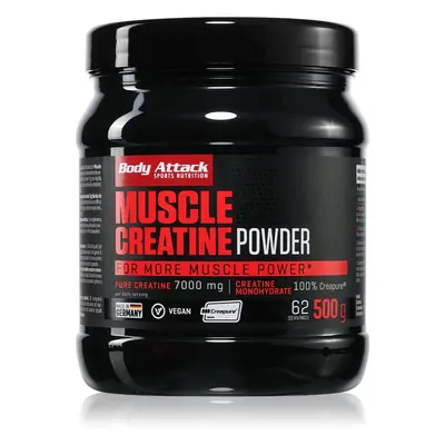 Body Attack Muscle-Creatine Powder Kreatin-Monohydrat in Pulverform