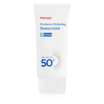 ma:nyo Hyaluron Hydrating Sunscreen ultra-leichtes Schutzfluid SPF 50+