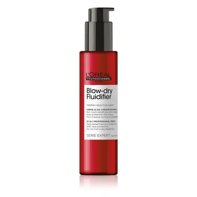 L’Oréal Professionnel Serie Expert Blow-dry Fluidifier Nährende Hitzeschutz-Creme für natürliche