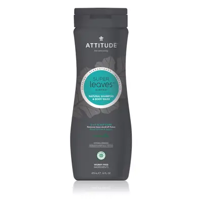 Attitude Super Leaves Scalp Care Black Willow & Aspen Duschgel & Shampoo in für Herren