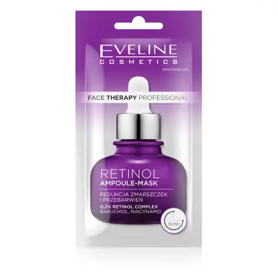 Eveline Cosmetics Face Therapy Retinol Creme-Maske gegen die ersten Anzeichen von Hautalterung