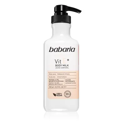 Babaria Vitamin E feuchtigkeitsspendende Bodylotion für trockene Haut