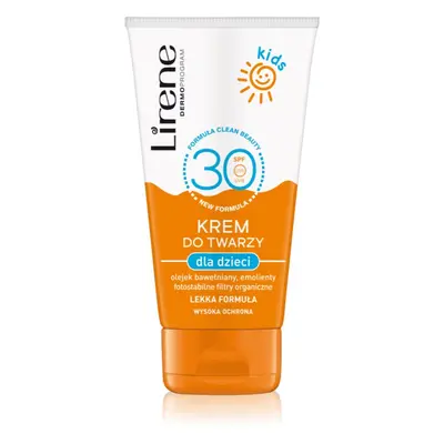 Lirene Sun care Sonnencreme fürs Gesicht für Kinder SPF