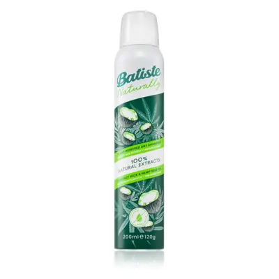 Batiste Naturally Coconut & Hemp Trockenshampoo für die Aufnahme von überschüssigen Talg für ein