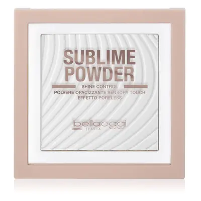 bellaoggi Sublime Powder Shine Control kompakter, transparenter Puder mit Matt-Effekt Farbton Su