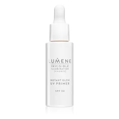 Lumene Invisible Illumination Instant Glow Make-up Primer zum Aufklaren der Haut SPF